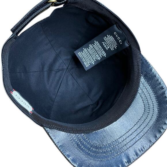 Gucci Montecarlo Rap Baseball Cap Black - Picture 6 of 6